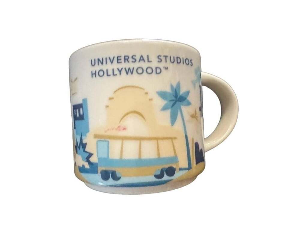Starbucks You Are Here Collection Universal Studios Hollywood 14 oz Coffee Mug